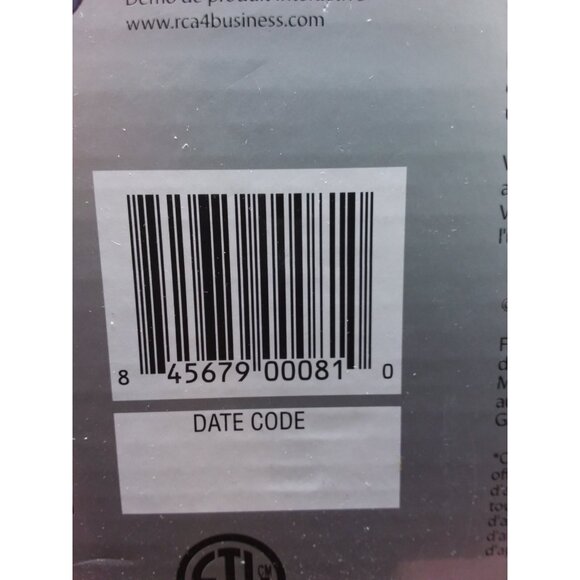 RCA Visys 4 Line Business Cordless Office Phone TC25420 with Box - Picture 6 of 15